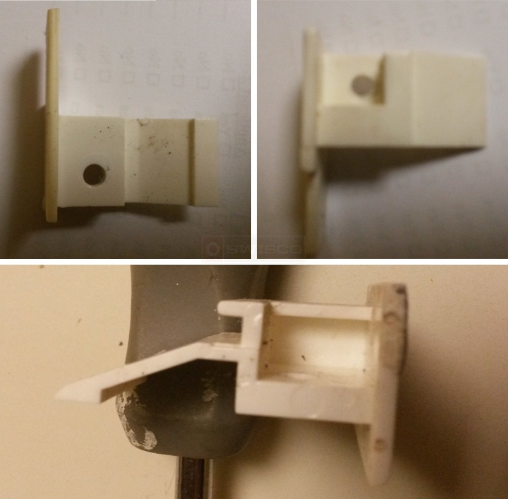 User submitted photos of a top sash guide.
