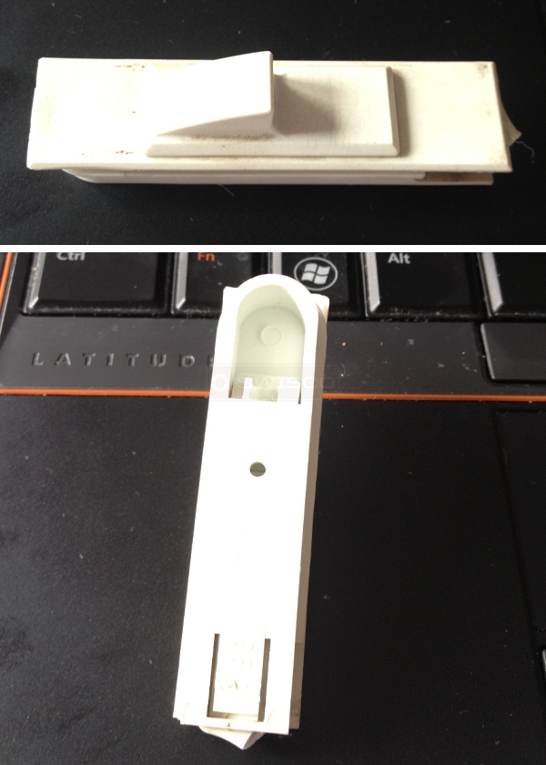 User submitted photos of a tilt latch.