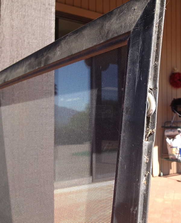 User submitted a photo of a screen door roller.