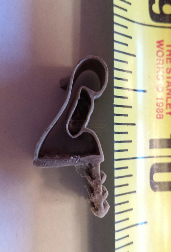 User submitted a photo of weatherstripping.