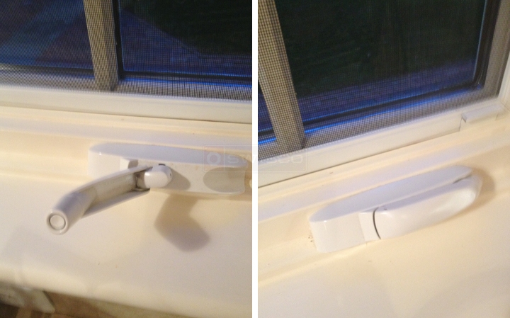 User submitted photos of a window operator.