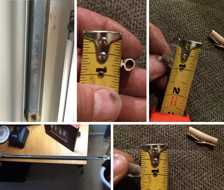 User submitted photos of window hardware.