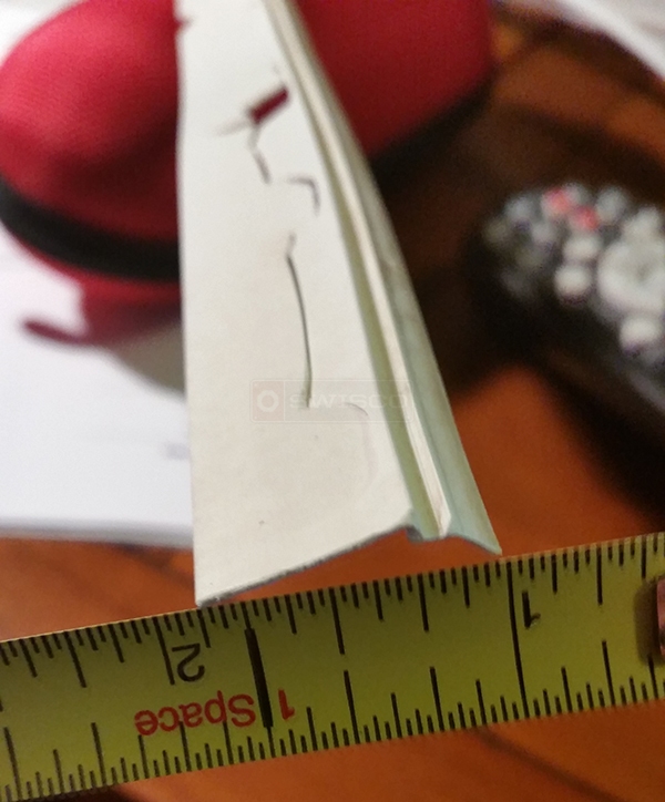 User submitted a photo of a glazing bead.