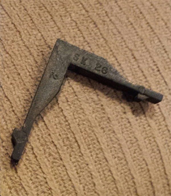 User submitted a photo of a corner key.
