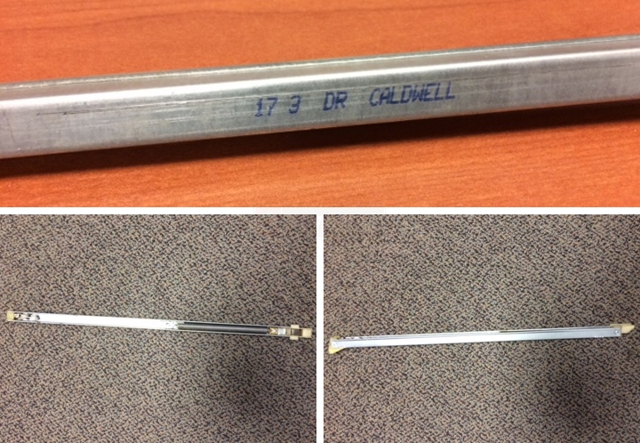User submitted photos of a window balance.