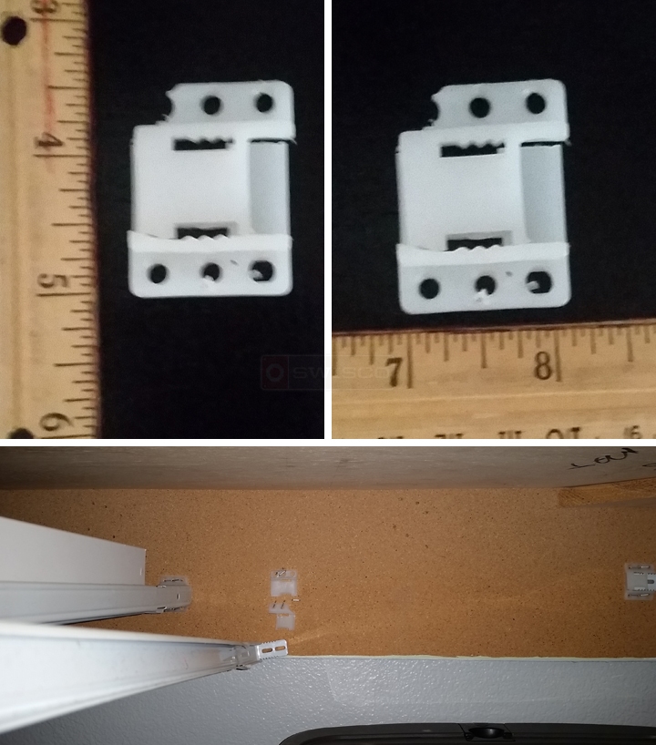 User submitted photos of drawer hardware.