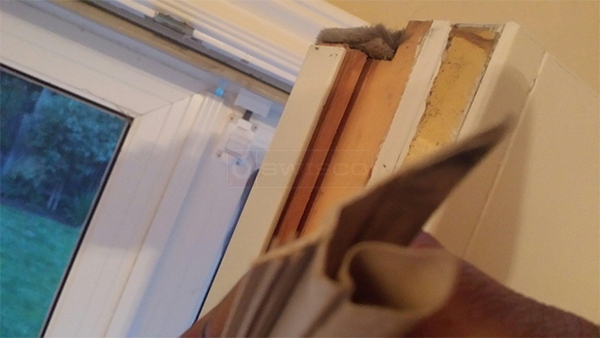 User submitted a photo of weatherstripping.