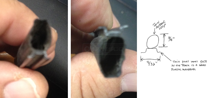 User submitted photos of bubble seal.