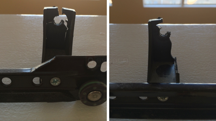 User submitted photos of drawer hardware.