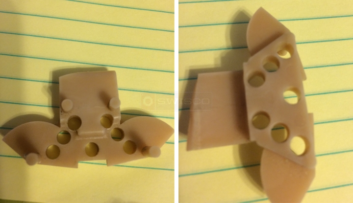User submitted photos of a tie bar guide.