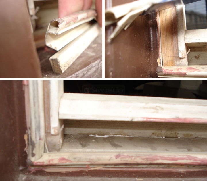 User submitted photos of weatherstripping.