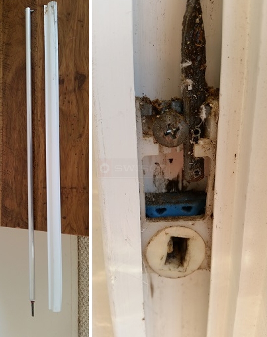 User submitted photo of their window balance.