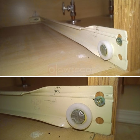 User submitted photo of their existing drawer track