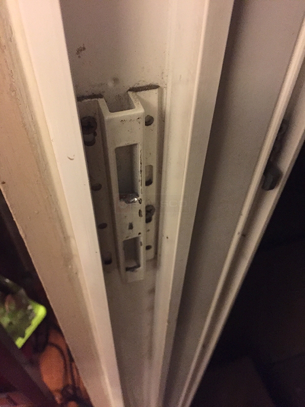 User submitted a photo of a mortise lock keeper.