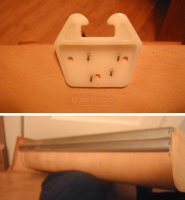 User submitted photos of drawer hardware.