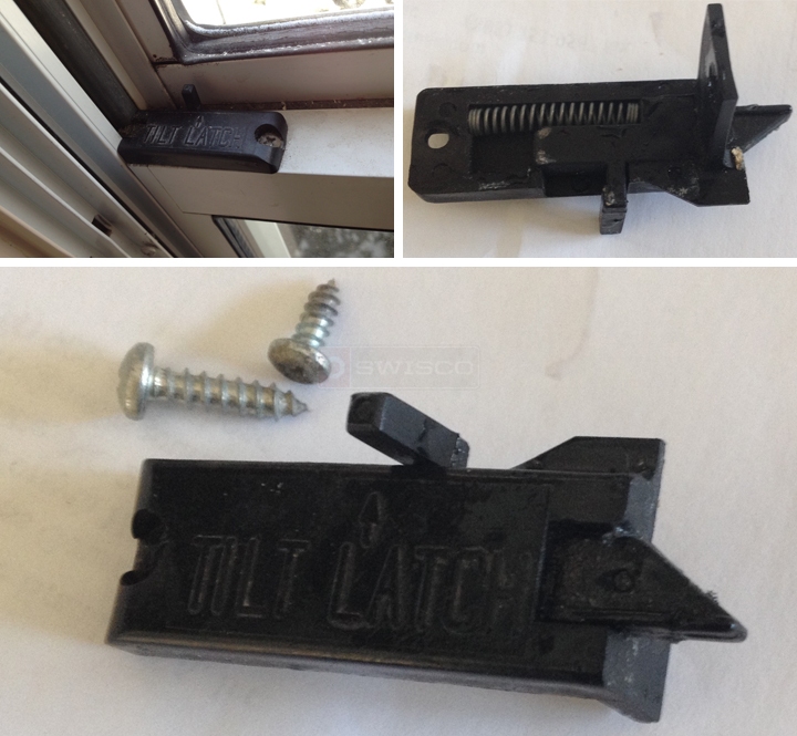 User submitted photos of a tilt latch.