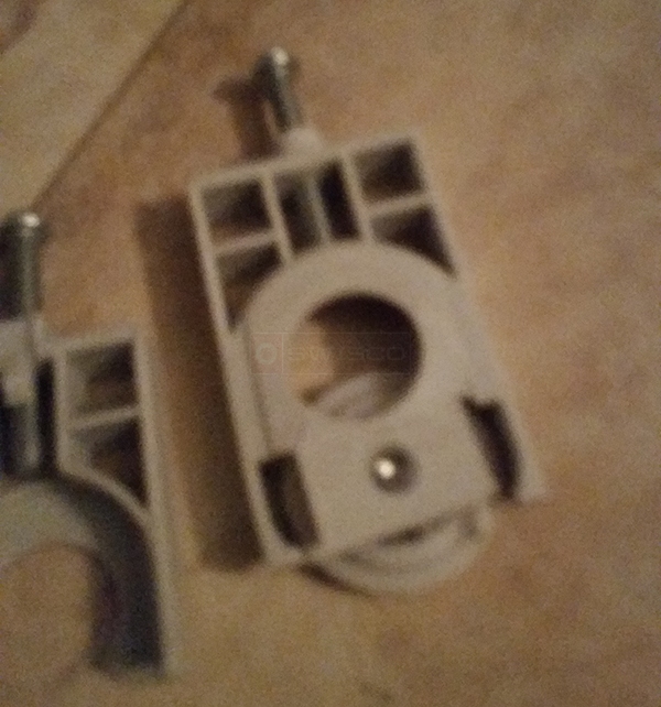 User submitted a photo of a mirror closet door roller.