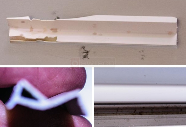 User submitted photos of snap-in glazing.