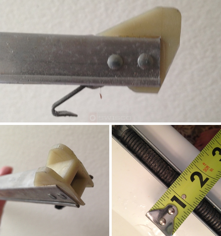 User submitted photos of a window balance.