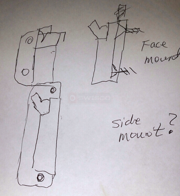 User submitted a diagram of a vent lock.