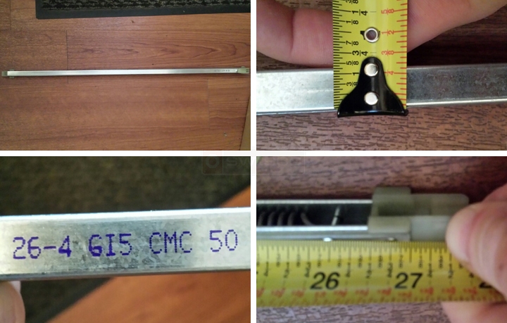 User submitted photos of a window balance.