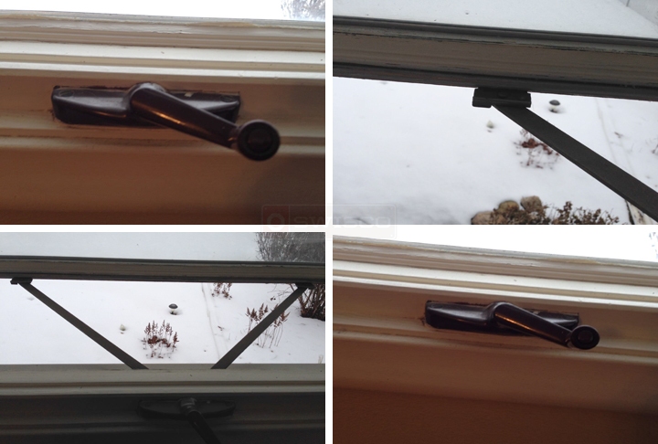 User submitted photos of a window operator.