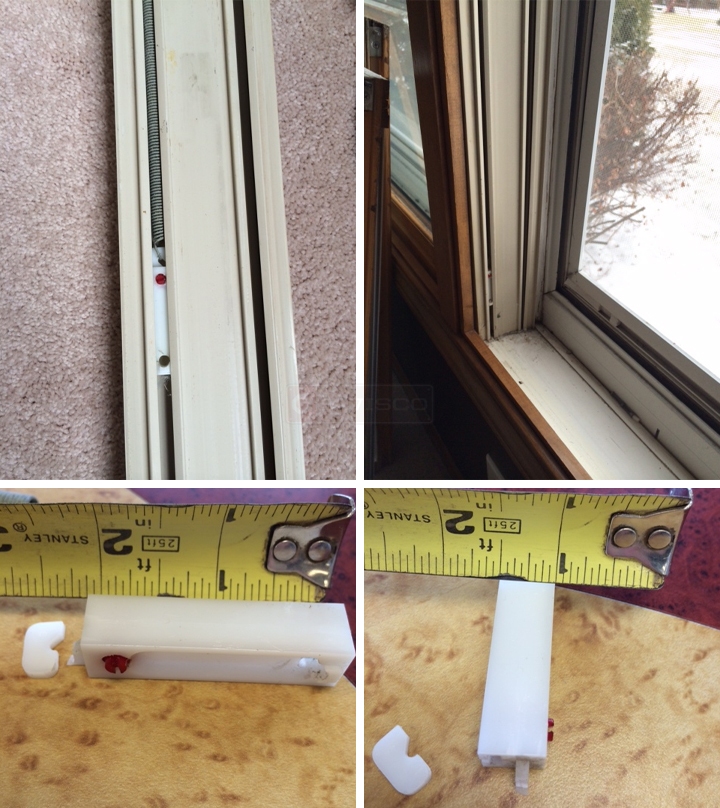 User submitted photos of window hardware.