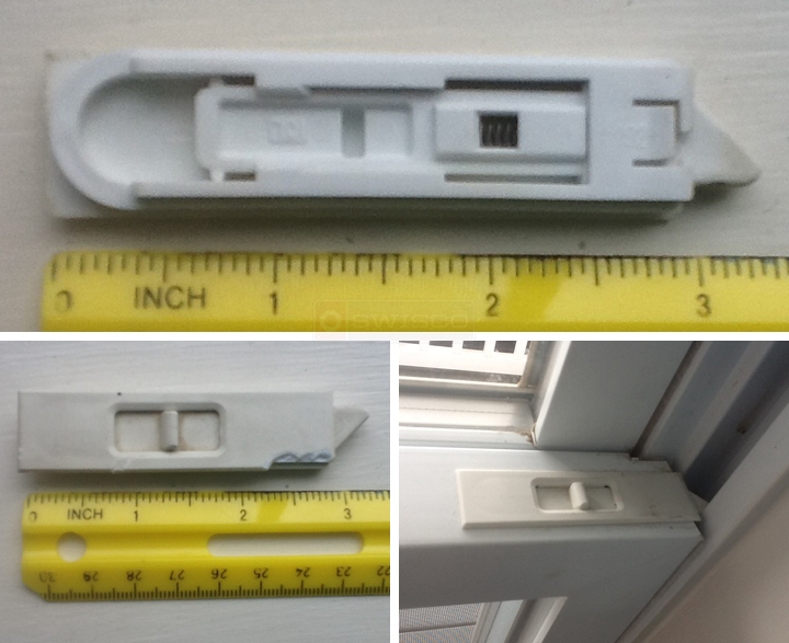 User submitted photos of a tilt latch.