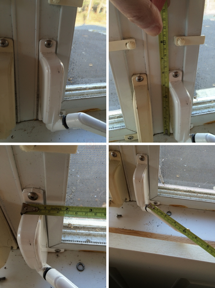 User submitted photos of a window operator.