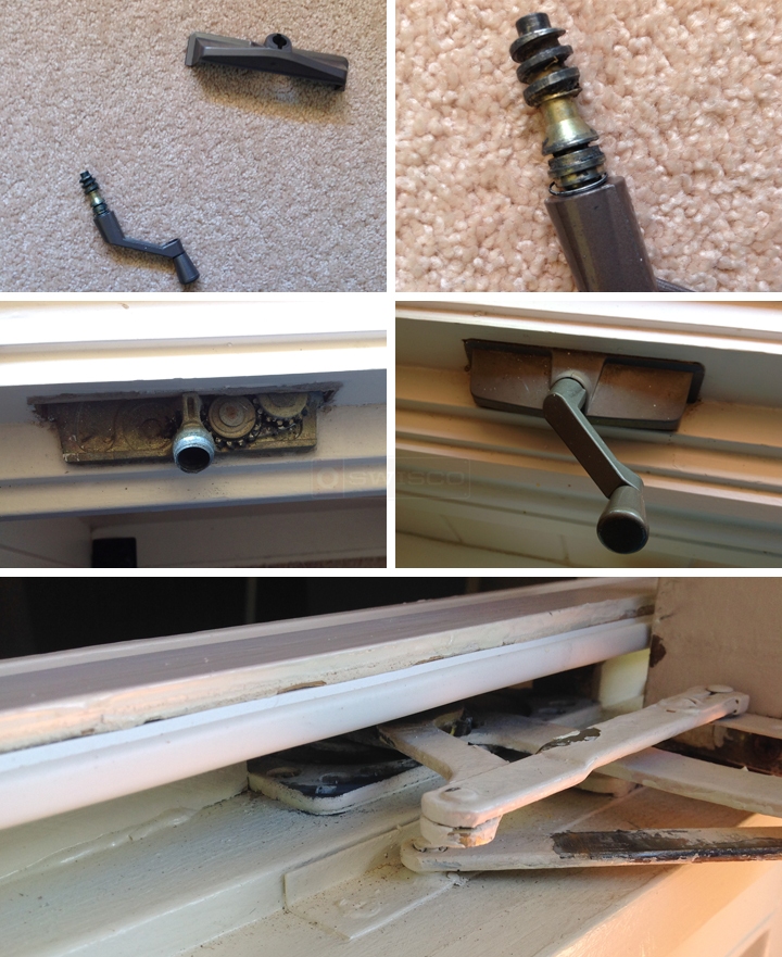 User submitted photos of a window operator.