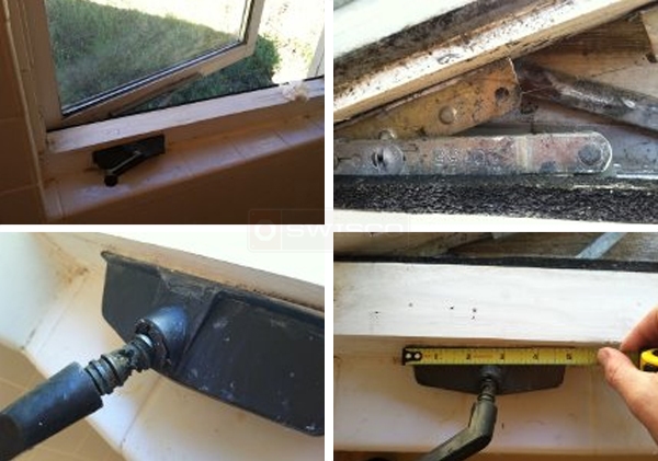 User submitted photos of a window operator.