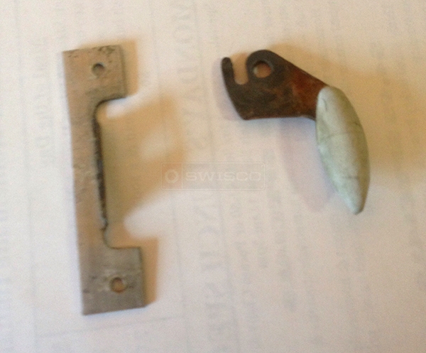 User submitted a photo of window hardware.