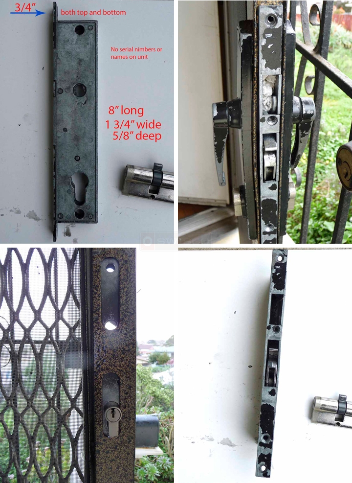 User submitted photos of door hardware.