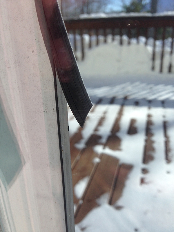 User submitted a photo of weatherstripping.