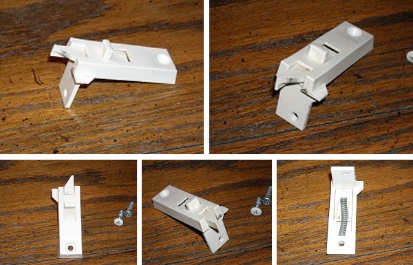 User submitted photos of a tilt latch.