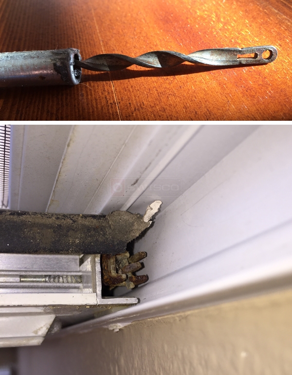 User submitted photos of a window balance.