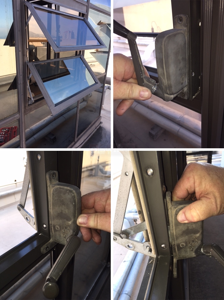 User submitted photos of a window operator.