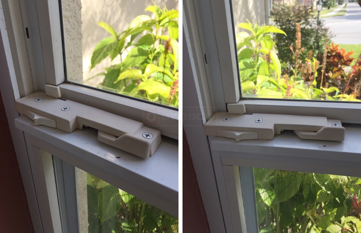 User submitted photos of a tilt latch.