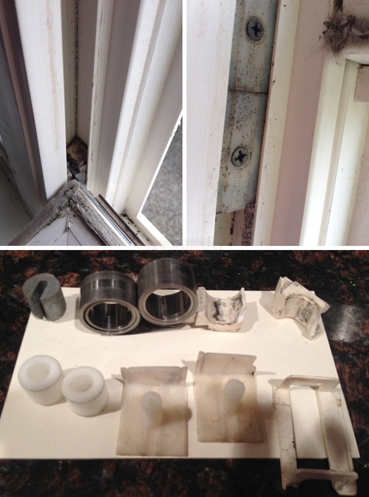 User submitted photos of a coil window balance.