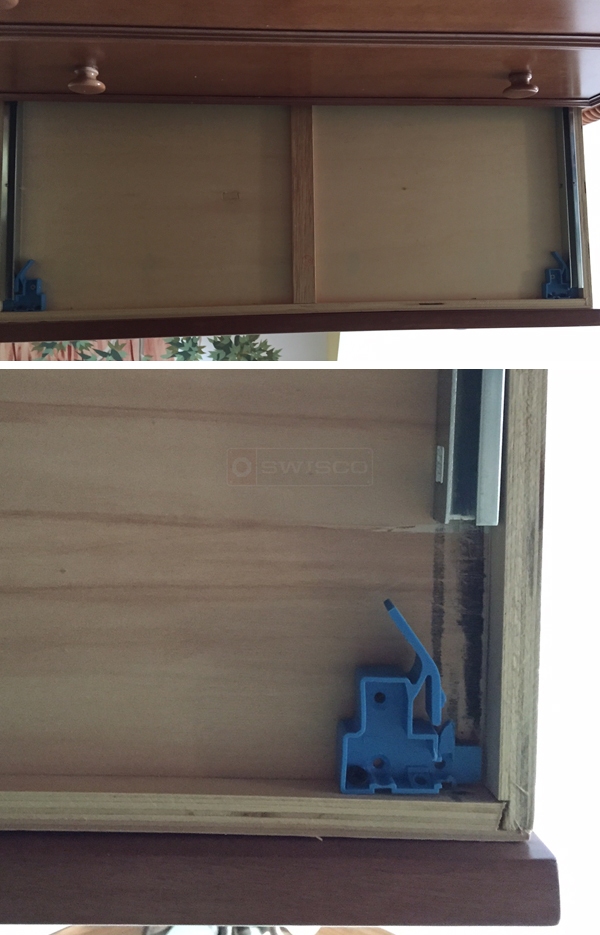 User submitted photos of drawer hardware.