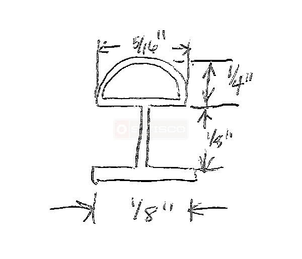 User submitted a diagram of a door seal.