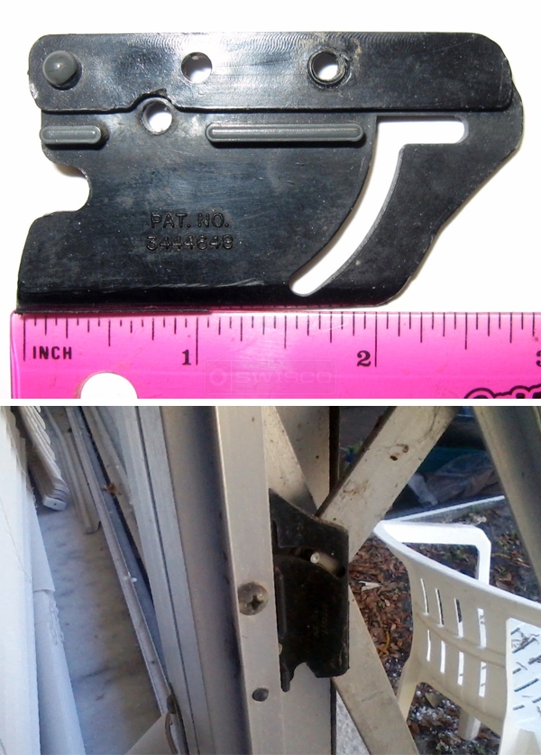 User submitted photos of window hardware.