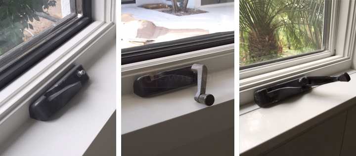 User submitted photos of a window operator.