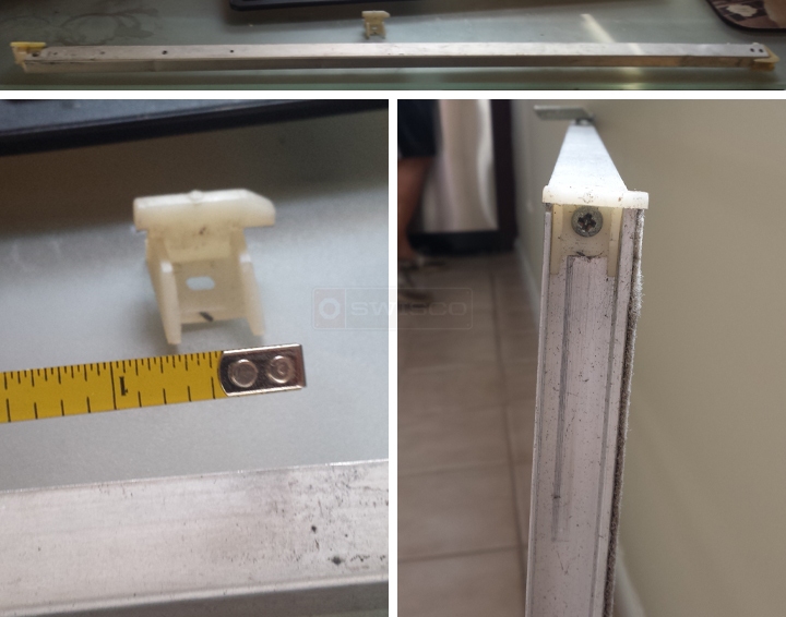 User submitted photos of window hardware.