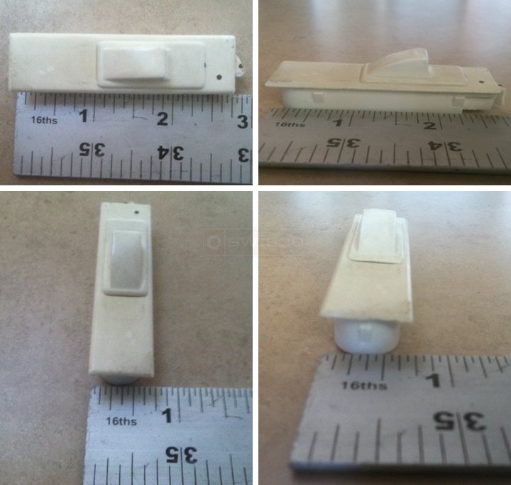 User submitted photos of a tilt latch.