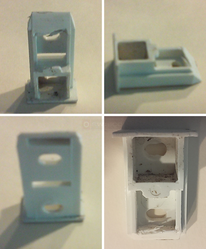 User submitted photos of a top sash guide.