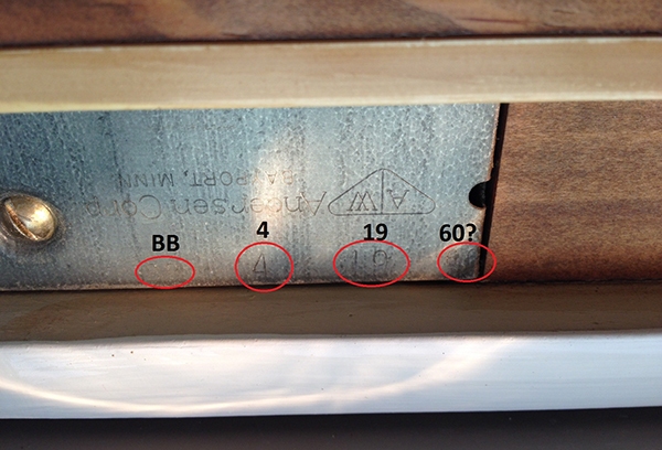 User submitted a photo of a window balance.