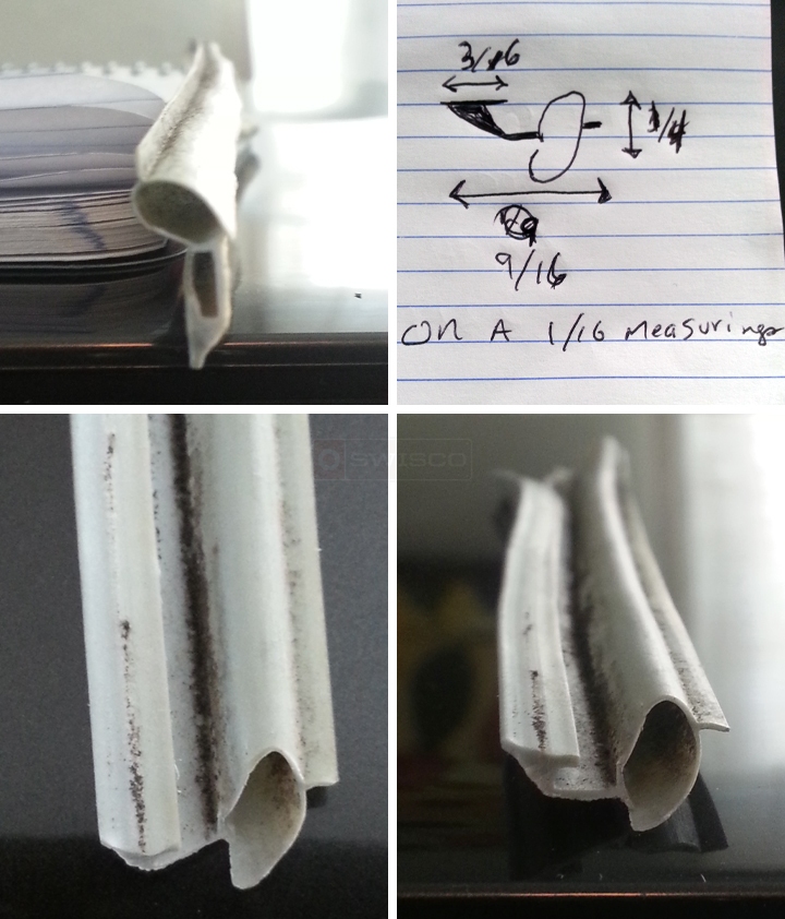 User submitted photos of bubble seal.
