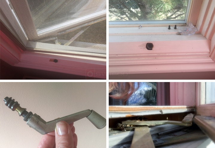User submitted photos of a window operator.
