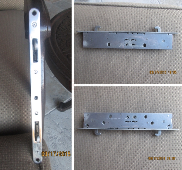 User submitted photos of a mortise lock.